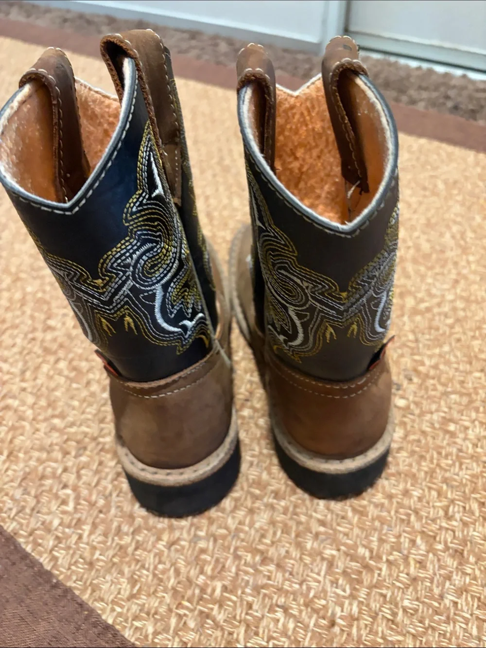 Kids Brown Cowboy Boots - Classic Western Style